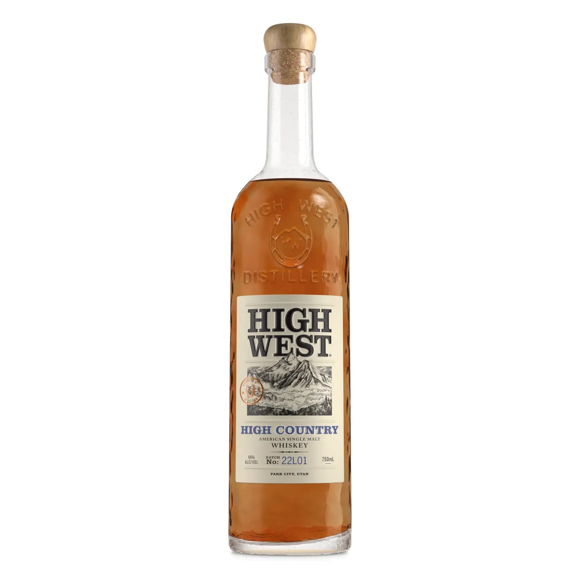 High West High Country Single Malt Whiskey 750Ml Bottle Image