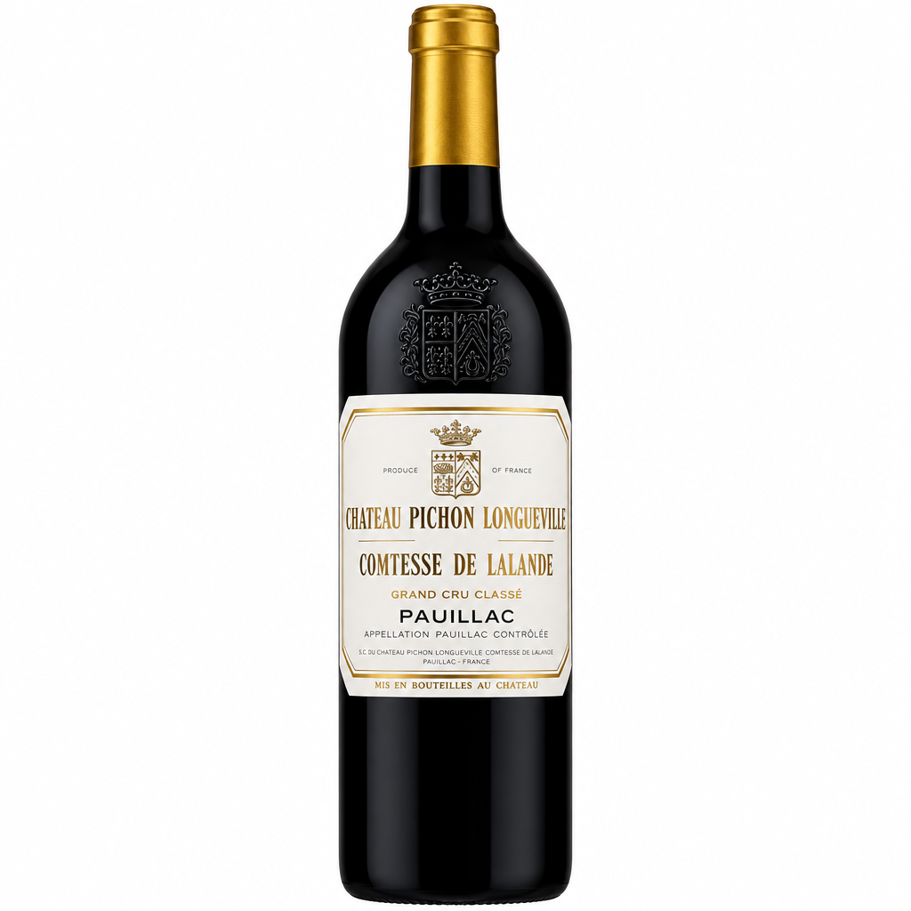 Chateau Pichon Comtesse 2010 red wine bottle with elegant label, showcasing a premium Bordeaux wine from Chateau.