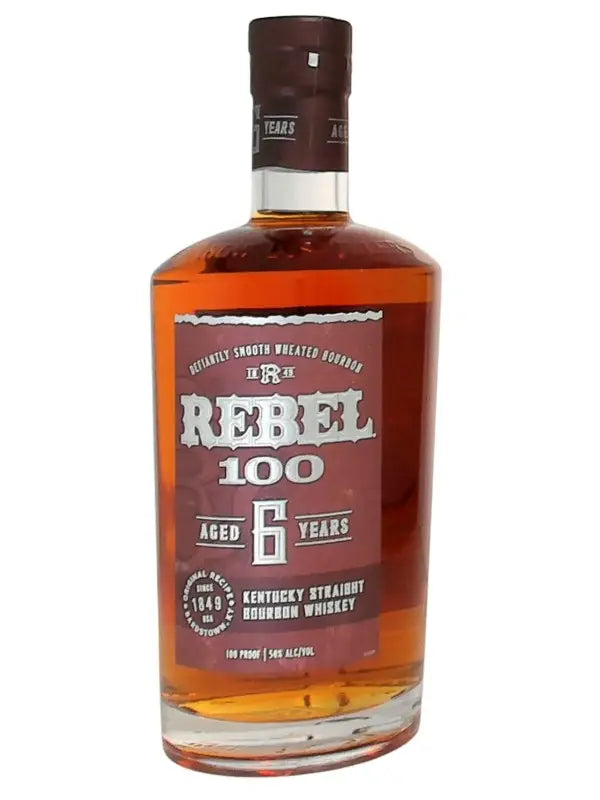 Rebel 6 Year Old 100 Proof Kentucky Straight Bourbon Whiskey 750Ml Bottle Image