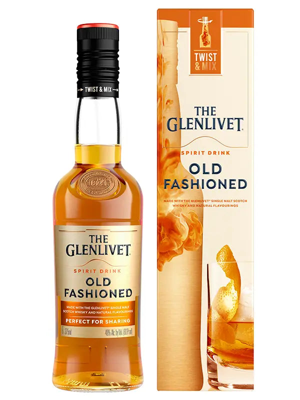 The Glenlivet Twist Amp Mix Old Fashioned Spirit Drink 375Ml Bottle Image