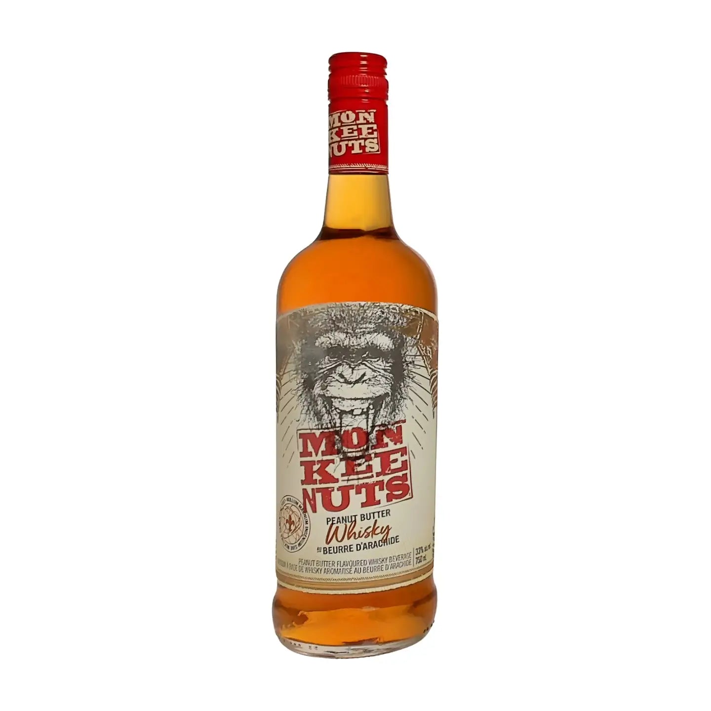 Monkeenuts Peanut Butter Whisky 750Ml Bottle Image