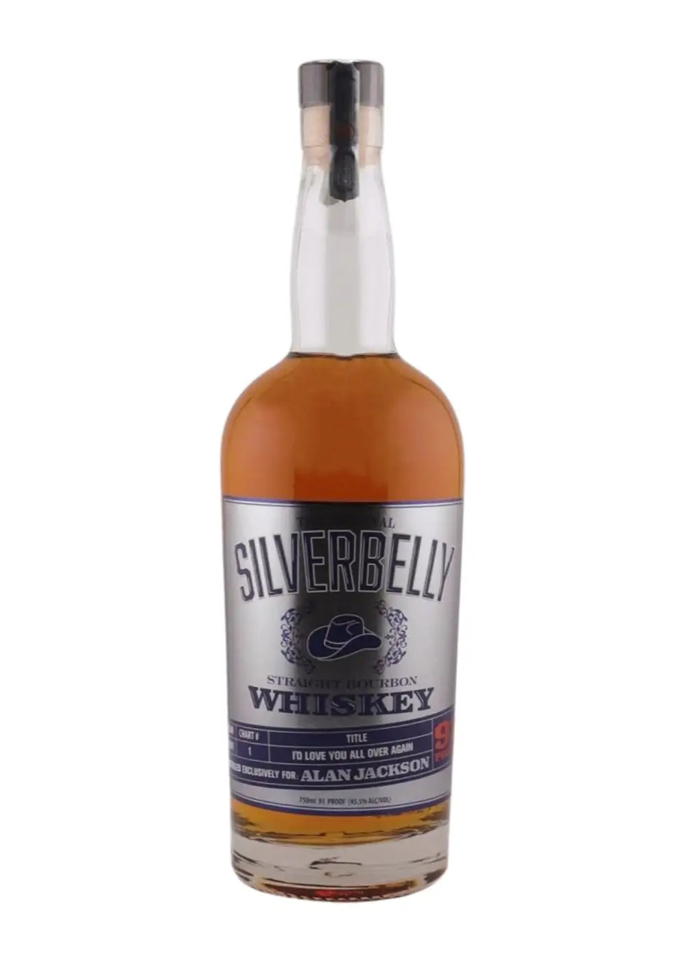 Silverbelly Straight Bourbon Whiskey 750Ml Bottle Image