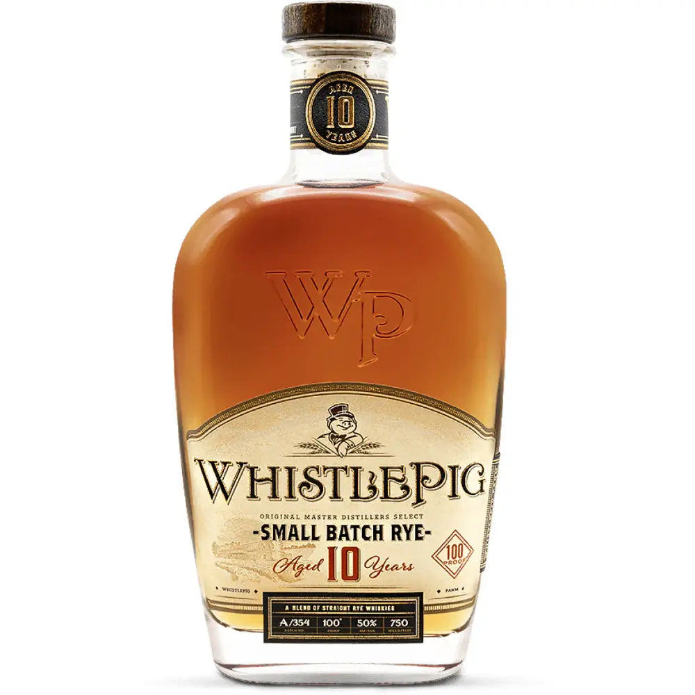 Whistlepig Straight Rye Whiskey Aged 10 Years 750Ml Bottle Image
