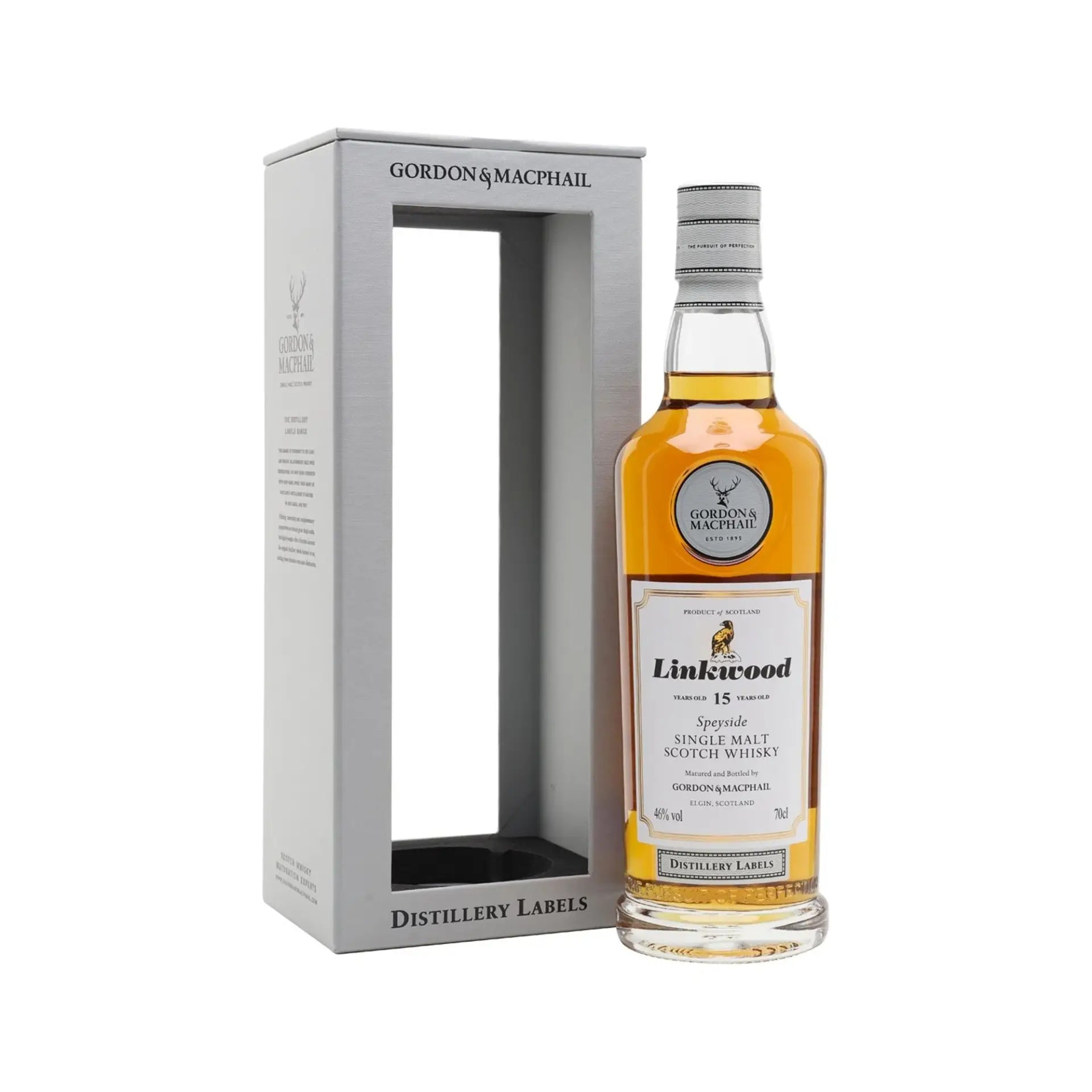 Gordon Amp Macphail Distillery Label Linkwood Aged 15 Years 750Ml Bottle Image