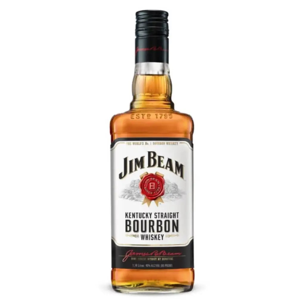 buy Jim Beam Kentucky Straight Bourbon Whiskey 1.14L bottle