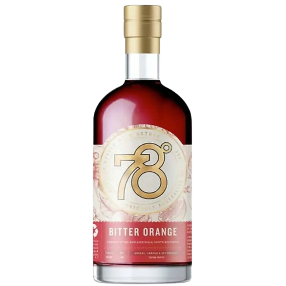 78 Degrees Bitter Orange Aperitivo 700Ml Bottle Image