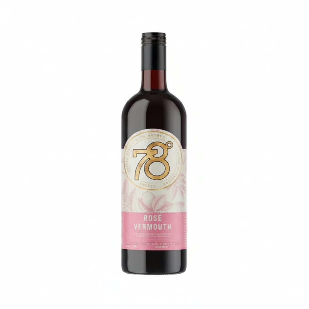 Buy A bottle of 78 Degrees Rose Vermouth 750mL