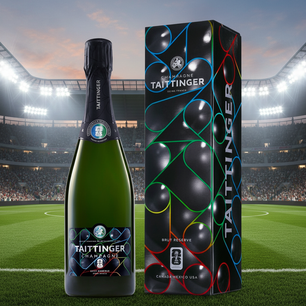 Taittinger Brut Reserve 2026 Fifa World 750mL
