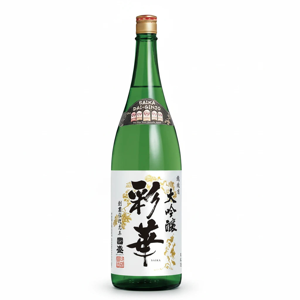 Saika Daiginjo 1 8L Bottle Image