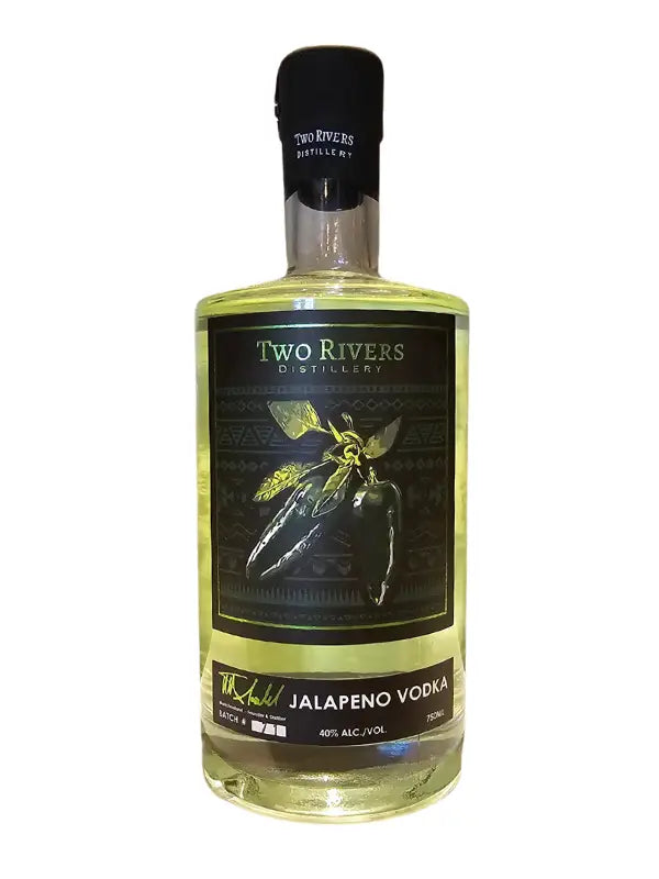 Two Rivers Distillery Jalapeno Vodka 750Ml Bottle Image