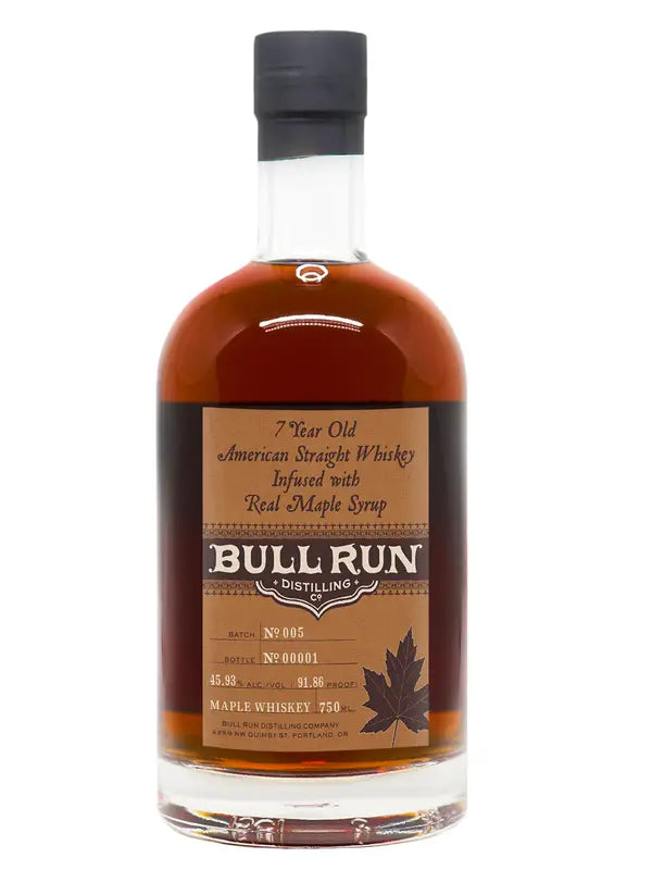 Bull Run Maple Infused American Whisky 750Ml Bottle Image