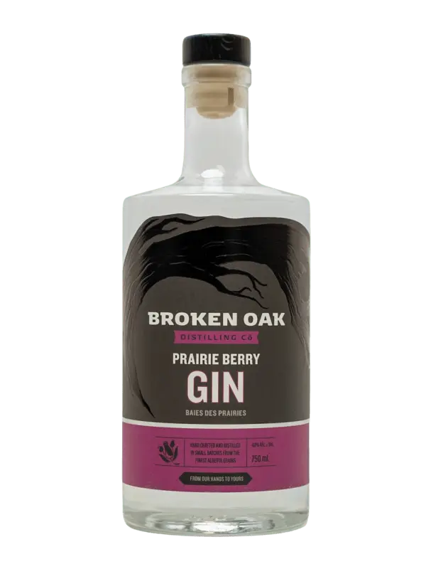 Broken Oak Distilling Company Prairie Berry Gin 750Ml Bottle Image