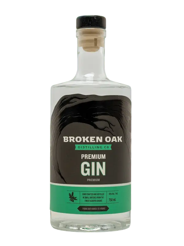 Broken Oak Distilling Company Premium Gin 750Ml Bottle Image
