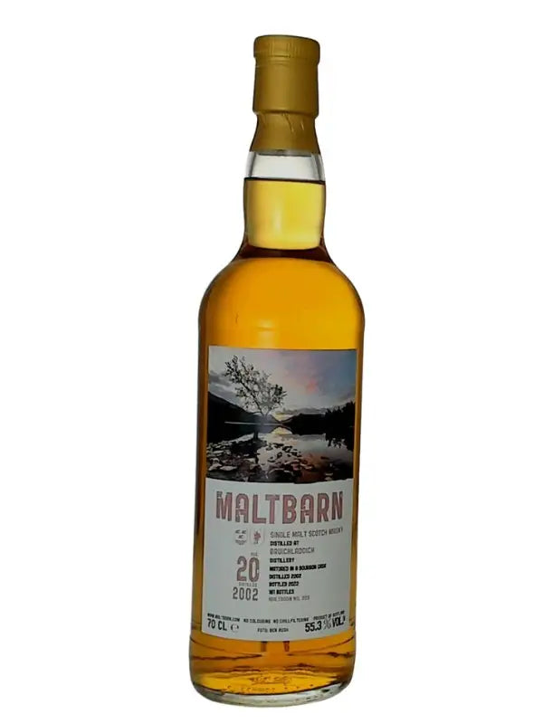 Maltbarn Single Malt Scotch Whisky Bruichladdich Distillery Vintage 2002 700Ml Bottle Image