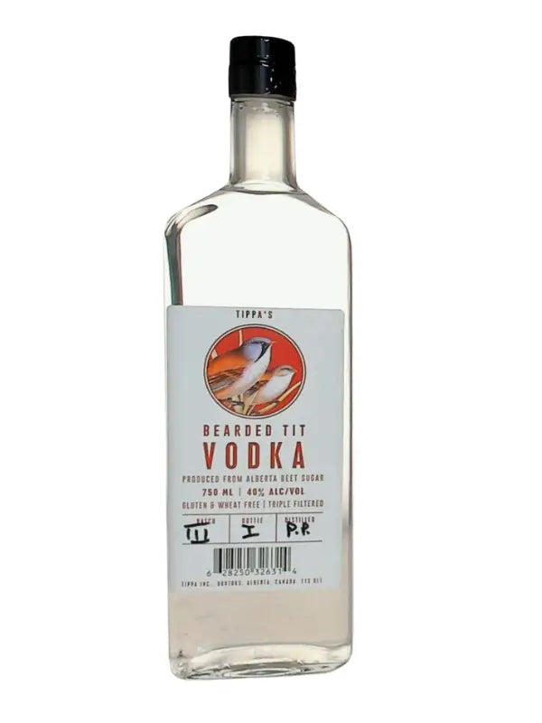 Tippa S Bearded Tit Vodka 750Ml Bottle Image