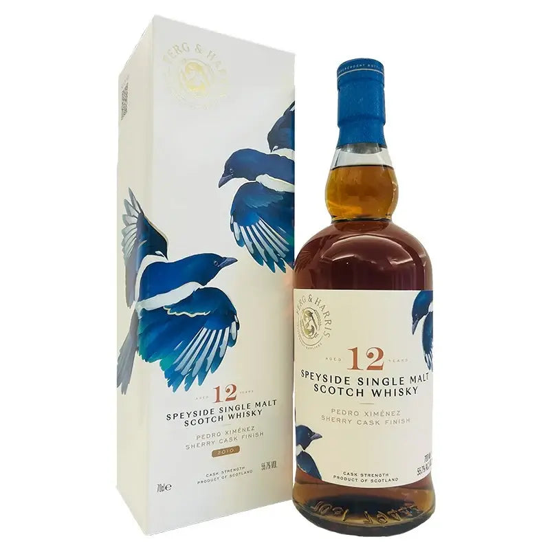 Ferg Amp Harris 12 Year Speyside Single Malt Scotch Px Sherry Cask Finish 700Ml Bottle Image