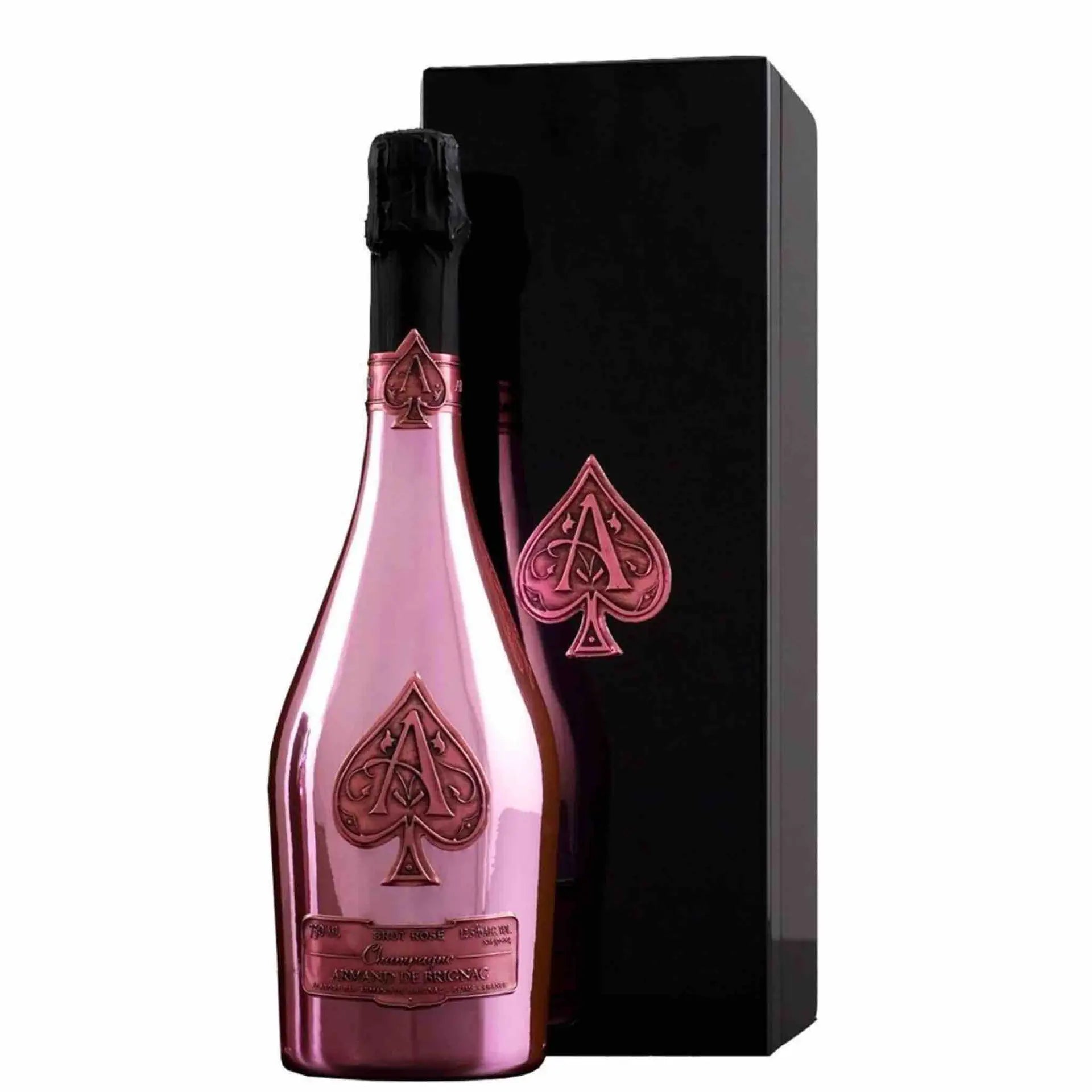 Buy Ace of Spades Rose pink champagne bottle with gift box