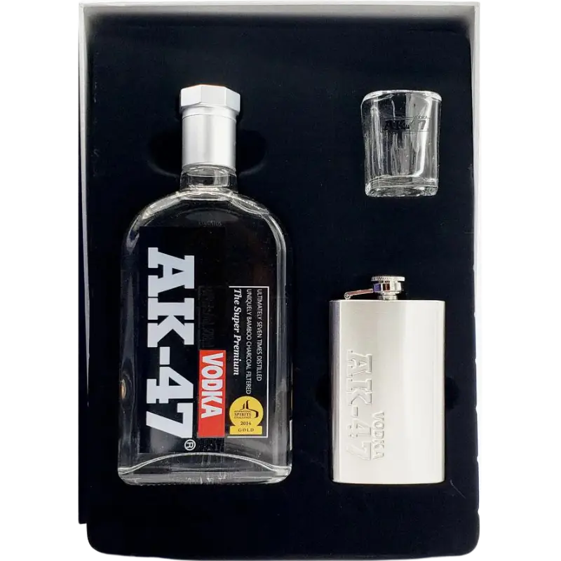 Ak 47 Vodka Gift Pack 500Ml Bottle Image