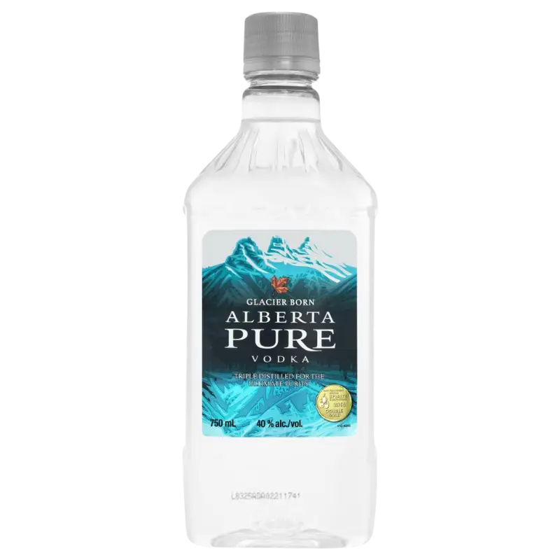 Alberta Pure Vodka 750Ml Bottle Image
