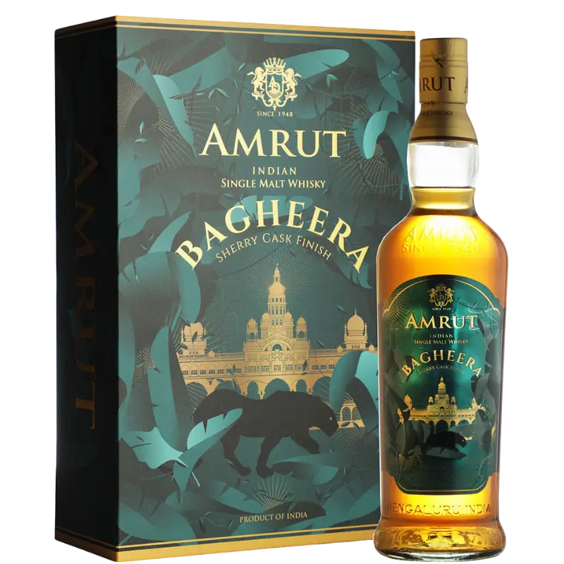 Amrut Bagheera Single Malt Whisky 700Ml Bottle Image