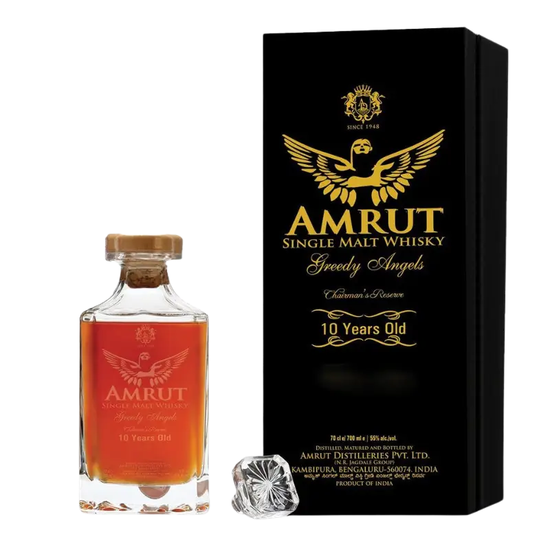 Amrut Greedy Angels 10 Year Old 700Ml Bottle Image