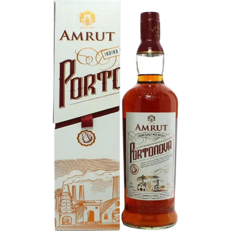 Amrut Portonova Single Malt Whisky 700Ml Bottle Image