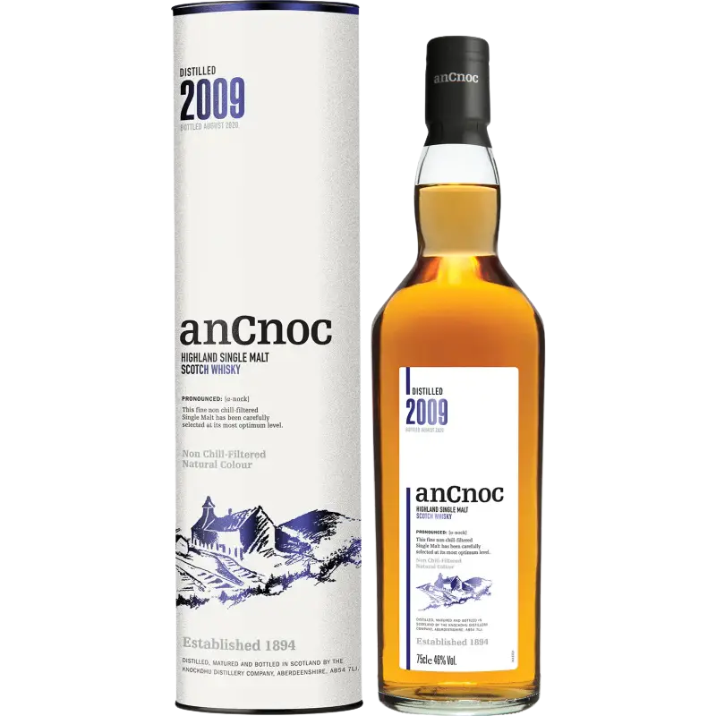 Ancnoc 2009 Single Malt Scotch Whisky 700Ml Bottle Image