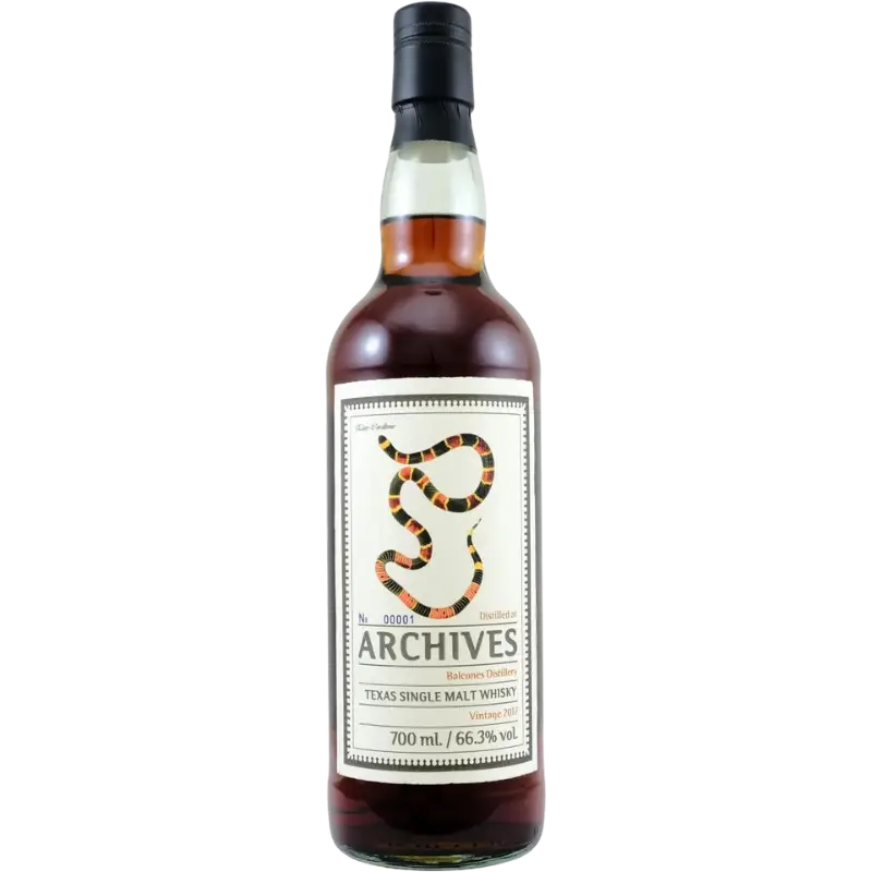 Archives Balcones Distillery 2017A Texas Single Malt Whisky 700Ml Bottle Image