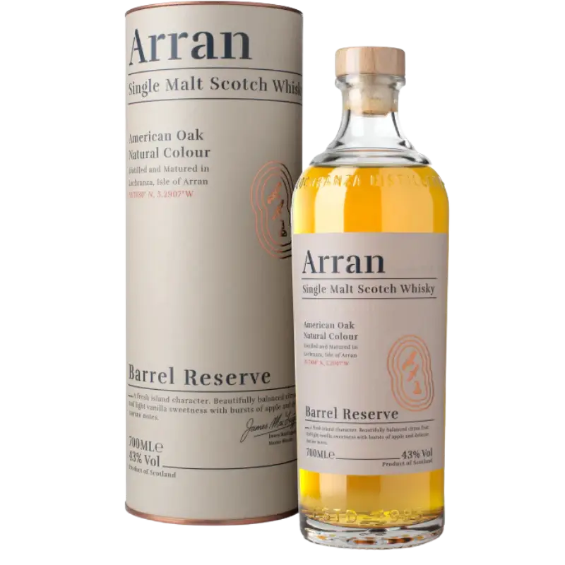 Arran Single Malt Scotch Whisky Barrel Reserve 700Ml Bottle Image