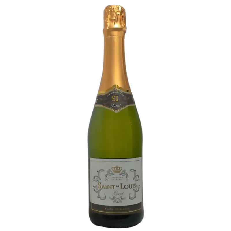 Buy Saint Louis Blanc De Blancs Brut 750mL sparkling wine bottle