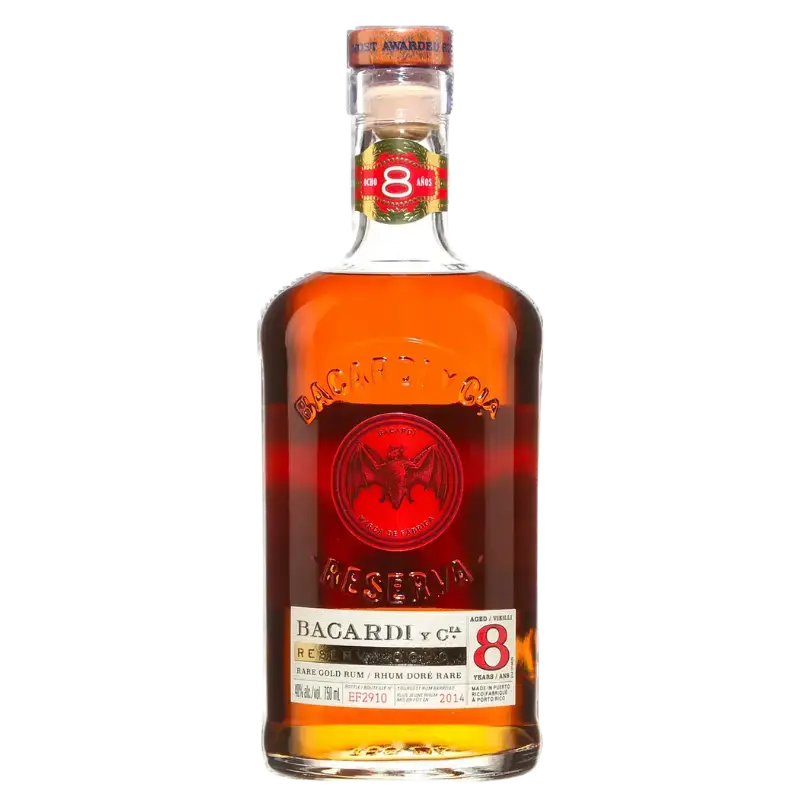 Bacardi 8 Year Old 750Ml Bottle Image