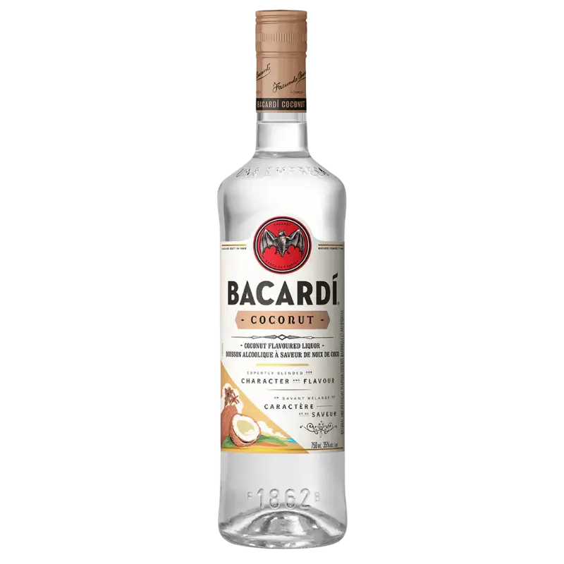 Bacardi Coconut 750Ml Bottle Image