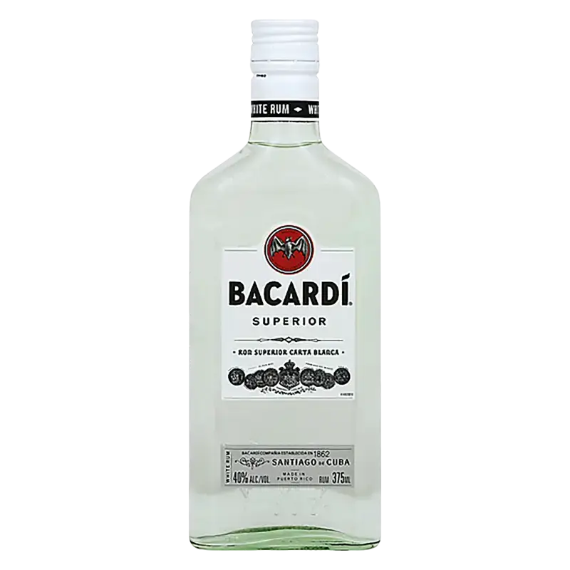 Bacardi Superior Rum 375Ml Bottle Image
