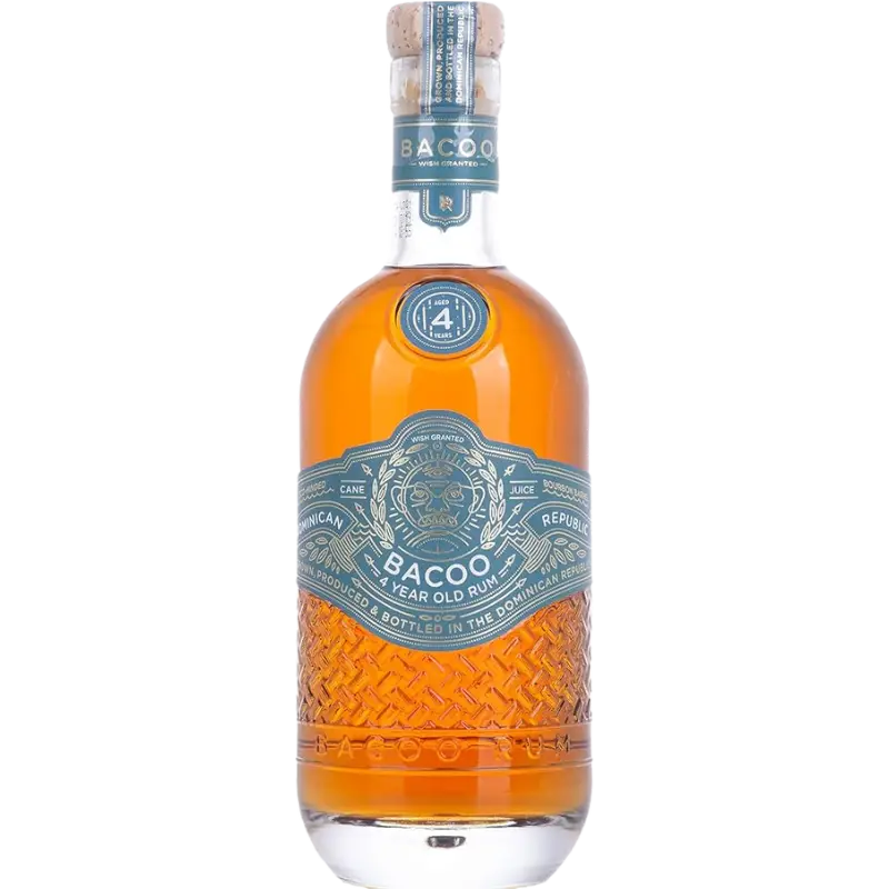 Bacoo 4 Year Old Rum 700Ml Bottle Image