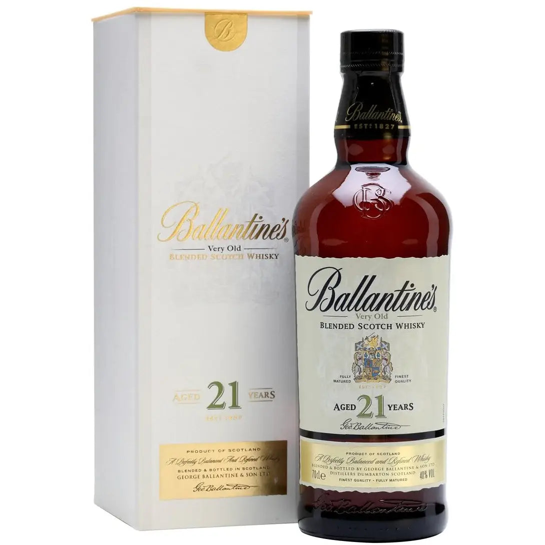 Buy Ballantine's 21 Year Old Blended Scotch Whisky bottle with box