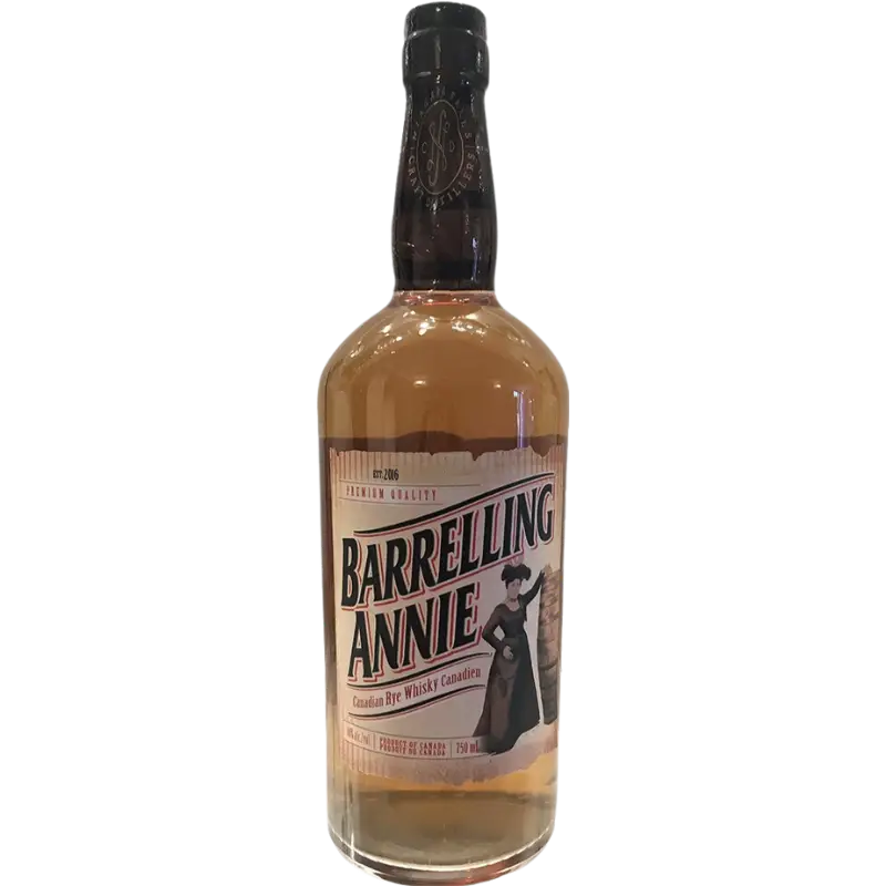 Barrelling Annie Canadian Rye Whisky 750Ml Bottle Image