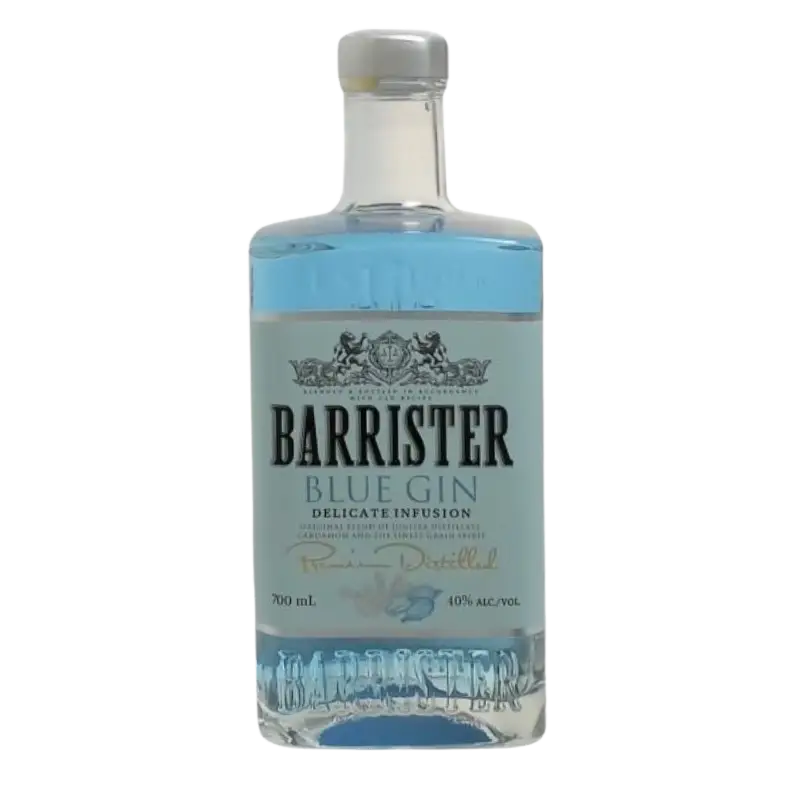 Barrister Blue Gin 700Ml Bottle Image