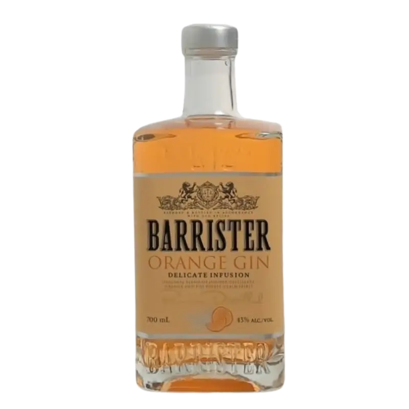 Barrister Orange Gin 700Ml Bottle Image