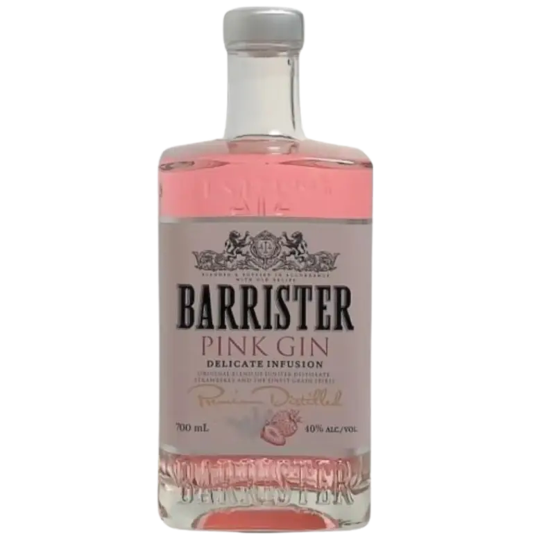 Barrister Pink Gin 700Ml Bottle Image