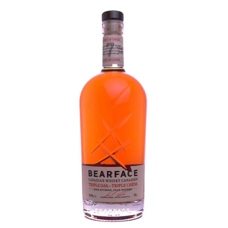 Bearface Triple Oak Canadian Whisky 750Ml Bottle Image