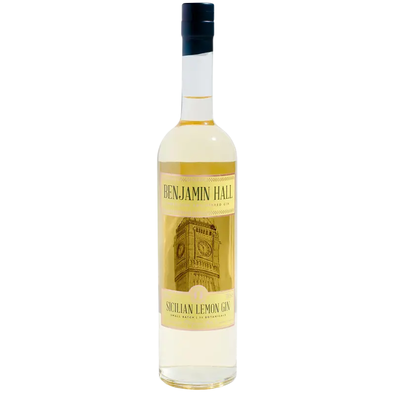 Benjamin Hall Lemon Gin 700Ml Bottle Image