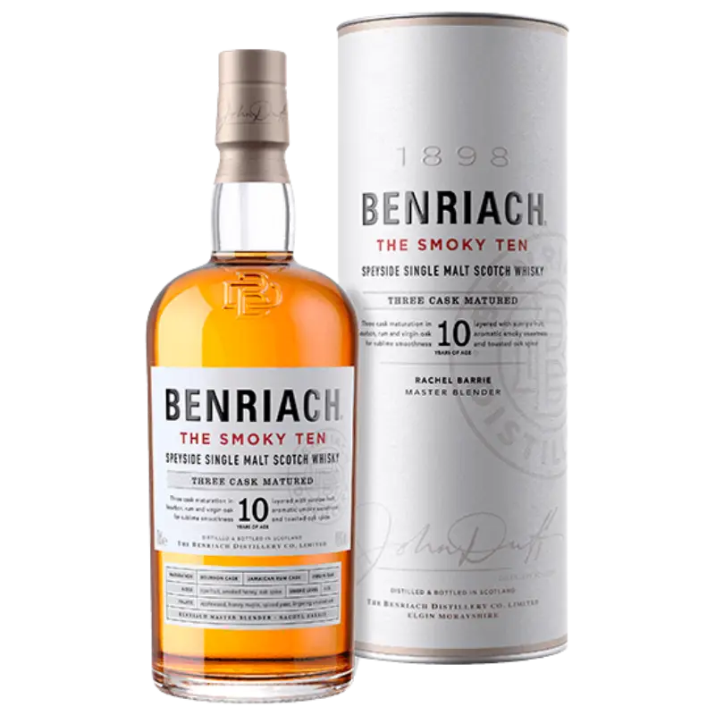 Benriach 10 Year Old The Smokey Ten 750Ml Bottle Image
