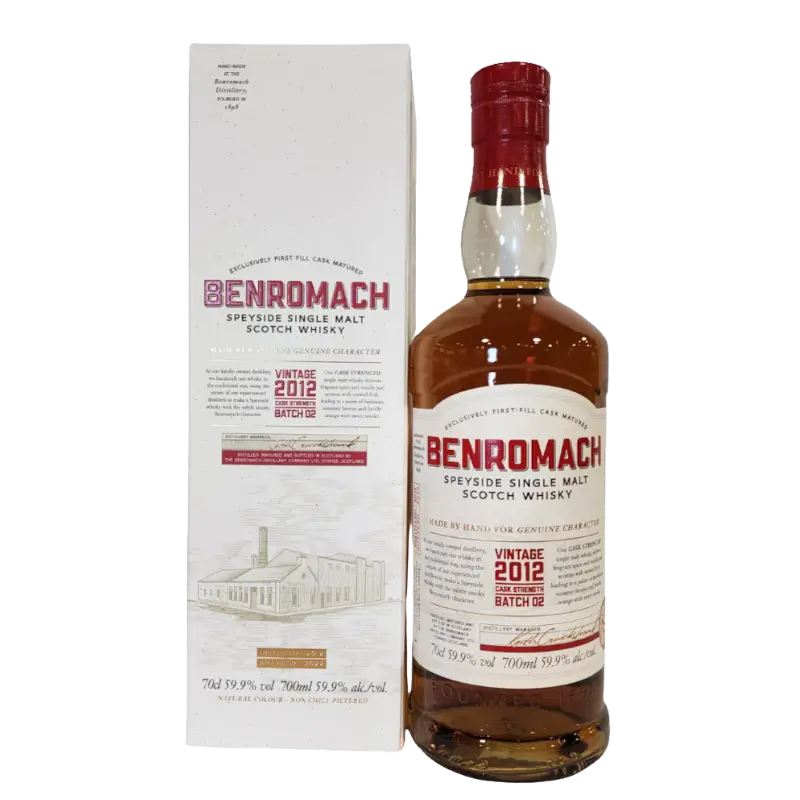 Benromach Cask Strength 2012 Batch 2 700Ml Bottle Image