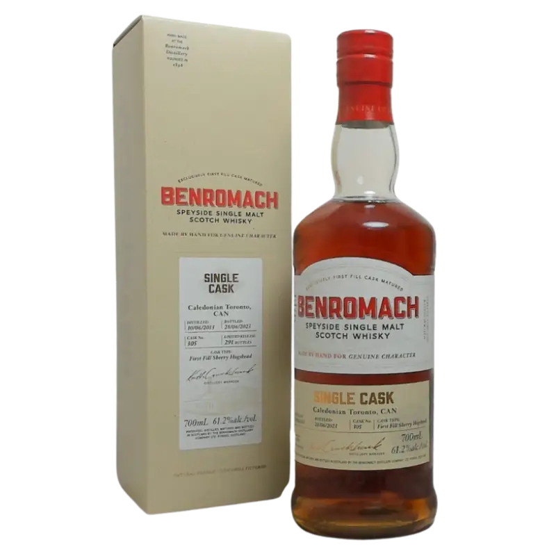Benromach Single Cask Cask No 305 2013 700Ml Bottle Image