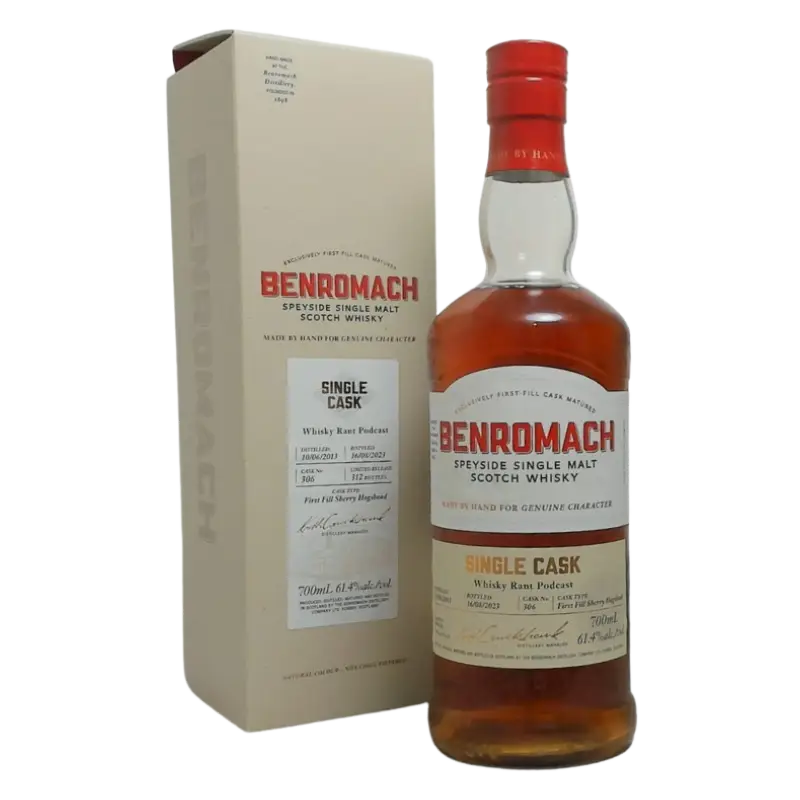 Benromach Single Cask Cask No 306 2013 700Ml Bottle Image