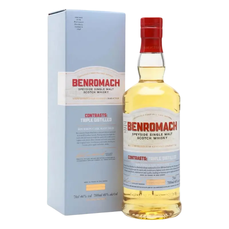 Benromach Triple Distilled Single Malt Scotch Whisky 700Ml Bottle Image