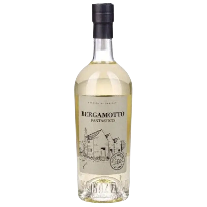 Buy Bergamotto Fantastico, a clear citrus liqueur in a 700mL glass bottle
