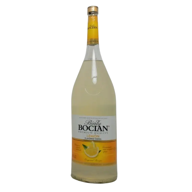 Bialy Bocian Lemon Vodka 1L Bottle Image