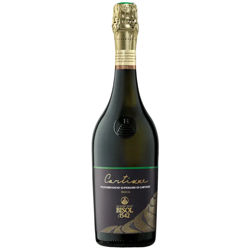 Buy Bisol Cartizze Prosecco Di Valdobbiadene 750mL with gold foil top