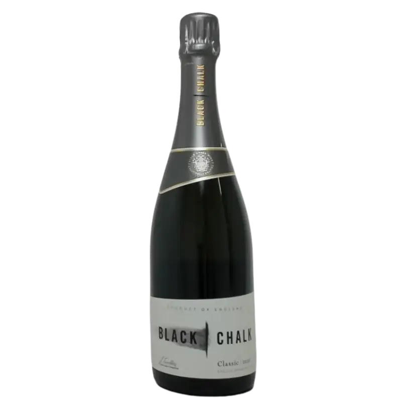 Buy Black Chalk Classic 750mL sparkling wine, elegant bottle with black and silver label